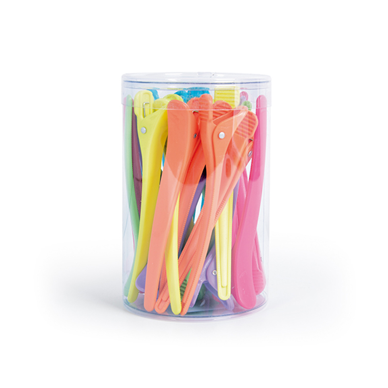 BOTE 24UD PINZAS PATO COLORES - BIFULL