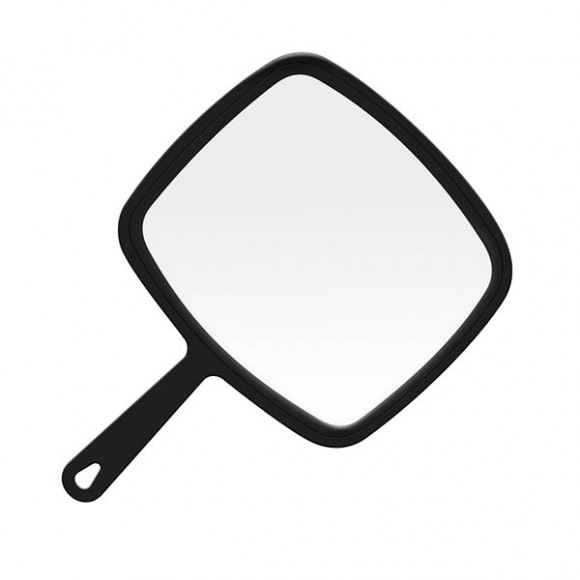 ESPEJO TV DE MANO NEGRO - BIFULL