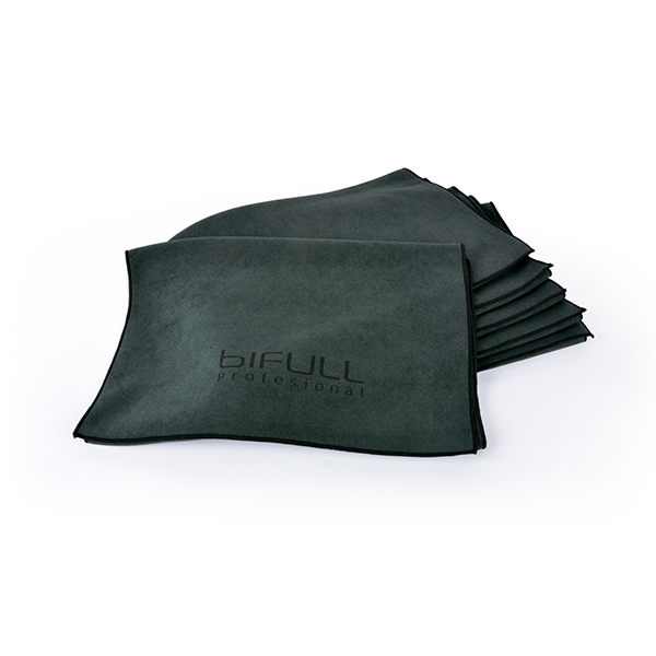 TOALLA MICROFIBRA NEGRA 6UD - BIFULL