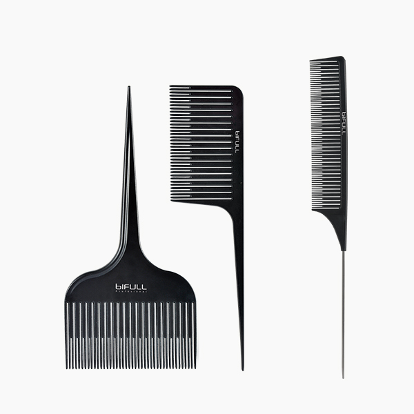 KIT PEINES MECHAS BABYLIGHT NEGRO (PACK 3 UNIDS) - BIFULL