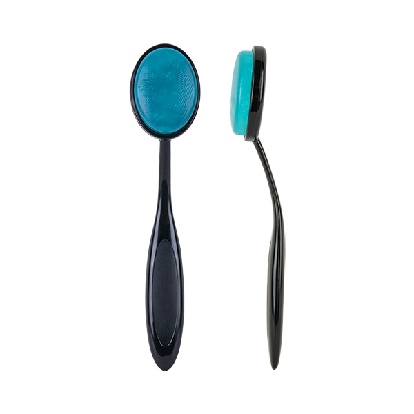 BROCHA MAQUILLAJE OVALADA SILICONA AQUAMARINE - BIFULL