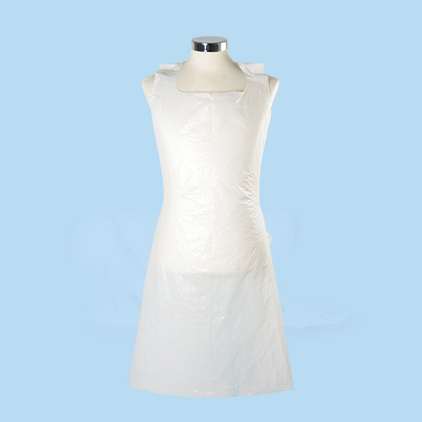 PACK 100UD DELANTAL BLANCO DESECHABLE 84x110CM - BIFULL