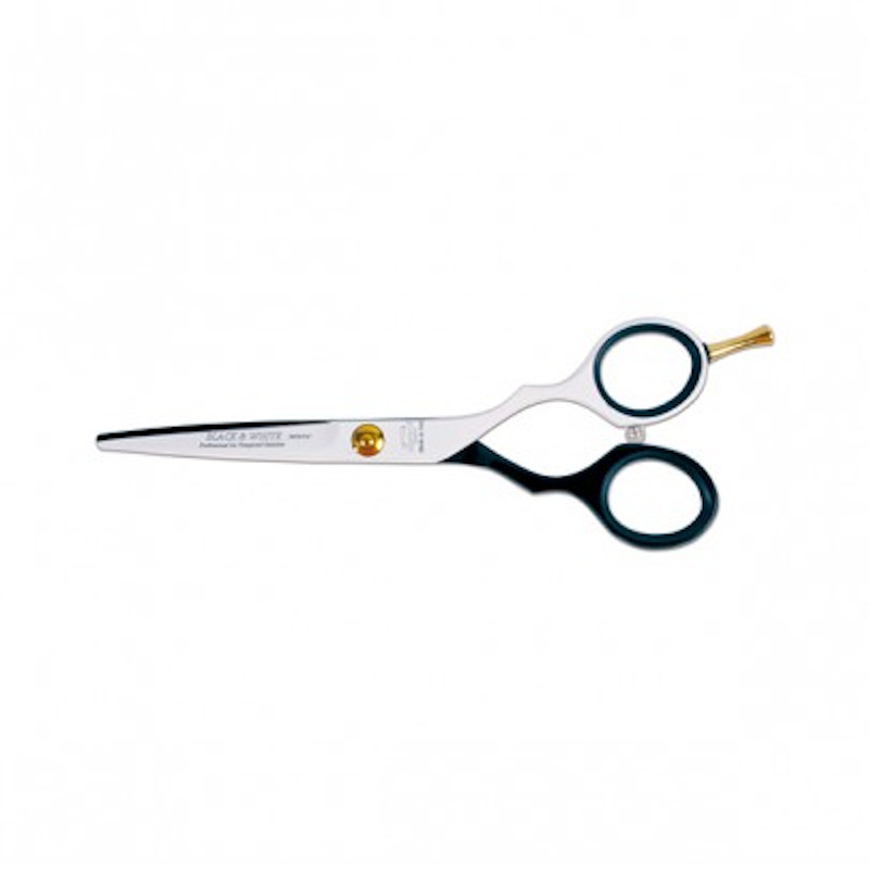 TIJERA CORTE BLACK & WHITE 6" - BIFULL