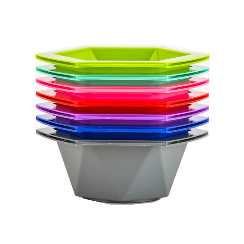 SET 7 BOWLS TINTE 7 COLORES HEXA - BIFULL