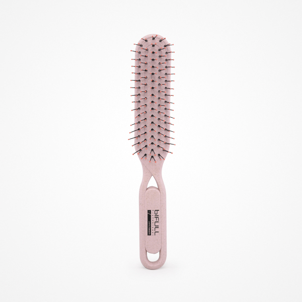 CEPILLO RECTANGULAR BIODEGRADABLE BIOFRIENDLY NARANJA - BIFULL
