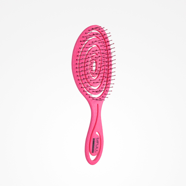 CEPILLO ESQUELETO BIODEGRADABLE ROSA FLUOR BIOFRIENDLY - BIFULL
