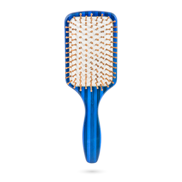 CEPILLO RAQUETA STRIPED TIMBER BLUE - BIFULL