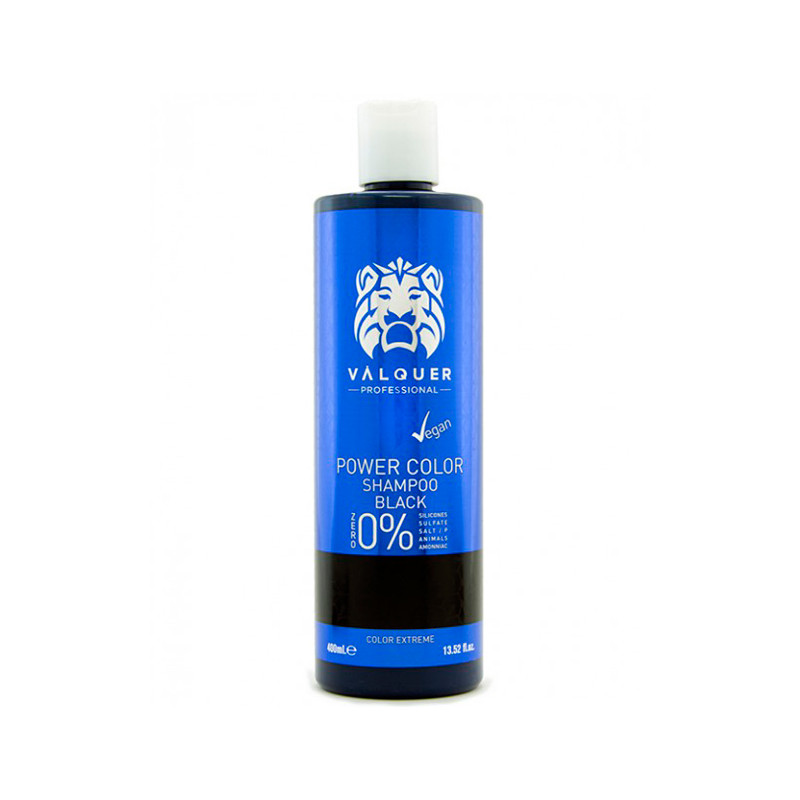 CHAMPU POWER COLOR NEGRO 400ML - VALQUER