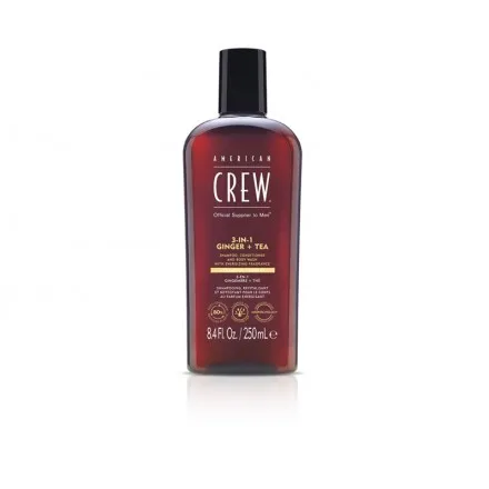 [40920] 3 EN 1 ENERGIZING 250ML CHAMPU/ ACON/ GEL - AMERICAN CREW