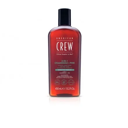 [40921] 3 EN 1 RELAXIN 450ML CHAMPU/ ACON/ GEL - AMERICAN CREW