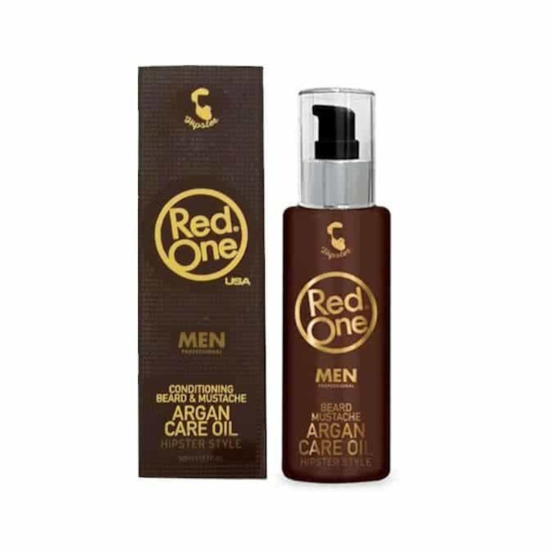 [41920] ACEITE BARBA & BIGOTE ARGAN 50ML - RED ONE