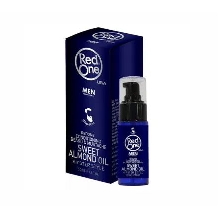 [41922] ACEITE BARBA & BIGOTE DE ALMENDRA 50ML - RED ONE