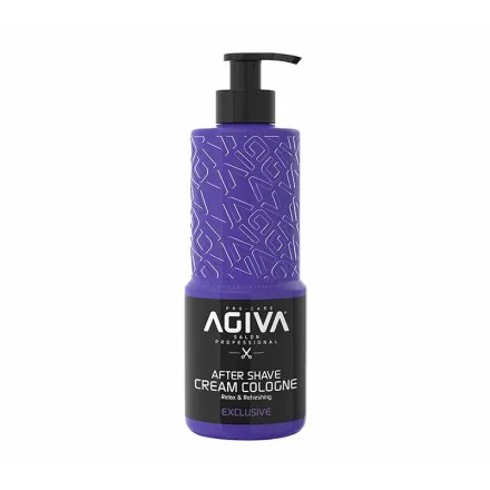 [42580] AFTER SHAVE CREAM & COLOGNE EXCLUSIVE 400ML - AGIVA