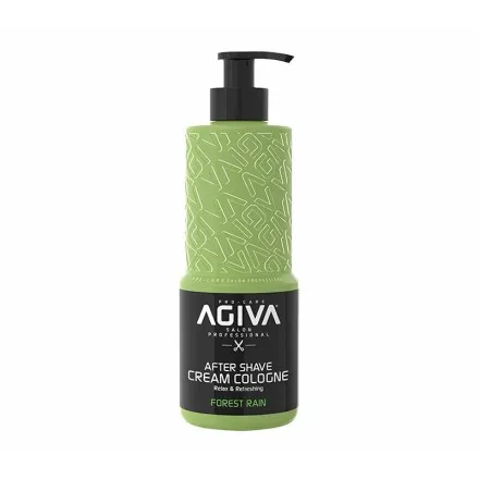 AFTER SHAVE CREAM & COLOGNE FOREST RAIN 400ML - AGIVA