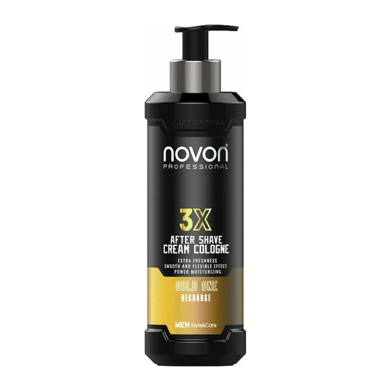 AFTER SHAVE CREAM & COLOGNE GOLD ONE 400ML - NOVON