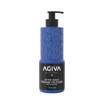 [42581] AFTER SHAVE CREAM & COLOGNE TSUNAMI 400ML - AGIVA