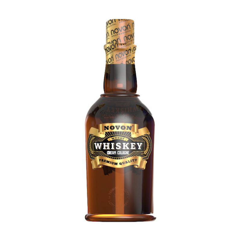 AFTER SHAVE CREAM & COLOGNE WHISKEY WOODY 400ML - NOVON