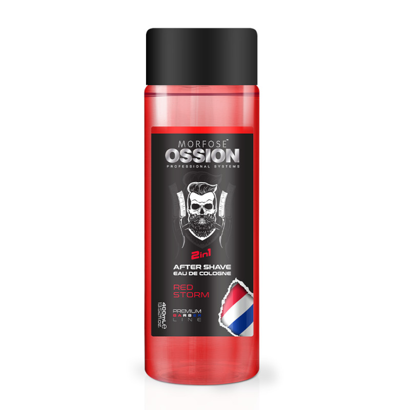 [41653] AFTER SHAVE RED STORM 400ML - OSSION