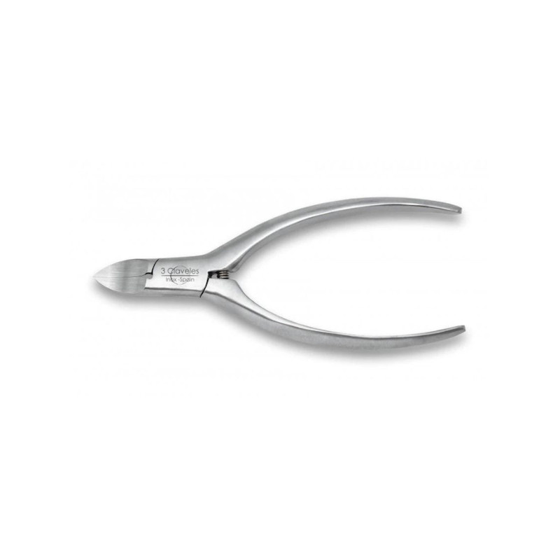 [12134] ALICATE UÑAS INOX 12CM -  3 CLAVELES