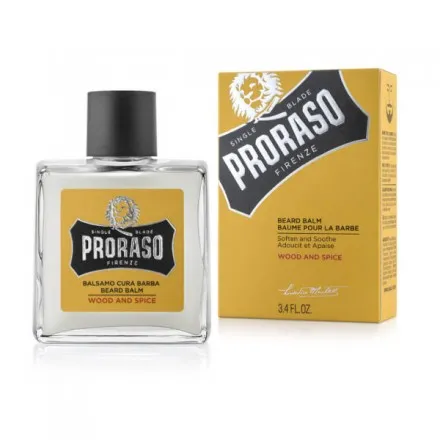 BALSAMO PARA BARBA MADERA Y ESPECIAS 100ML - PRORASO