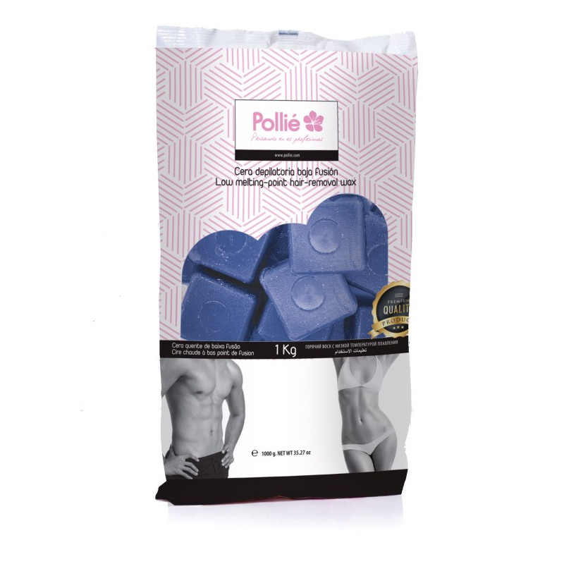 [06325] BOLSA CERA AZUL 1KG - POLLIÉ