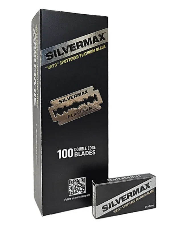 [SIL-3003] CAJA 100 CUCHILLAS ENTERAS - SILVERMAX