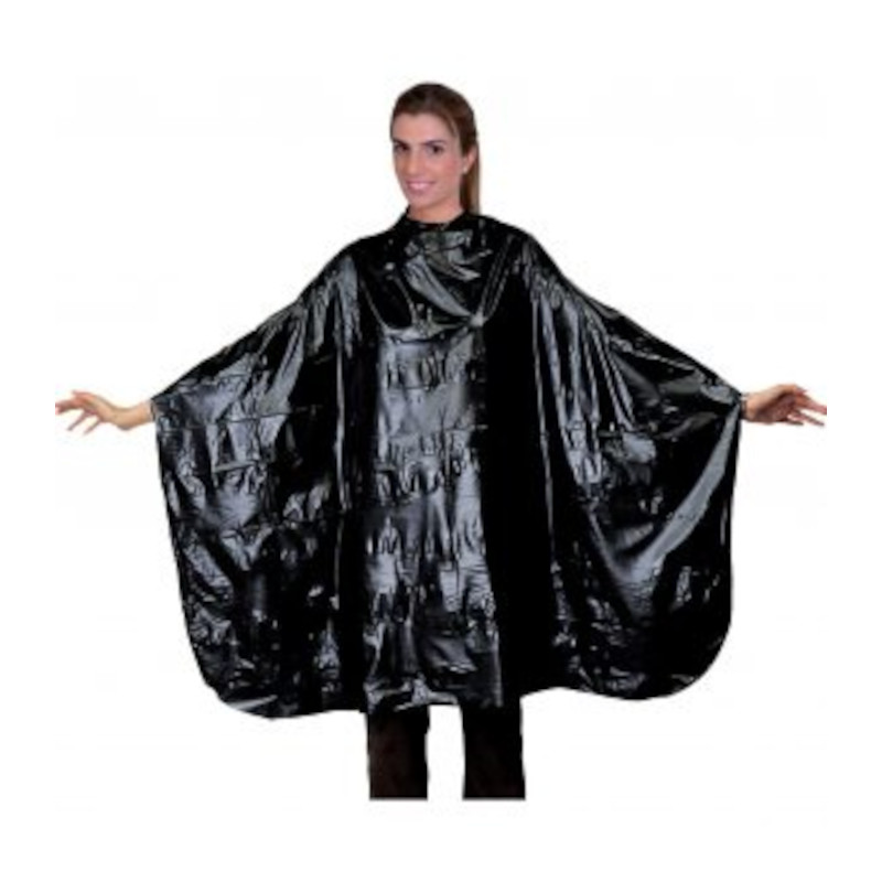 [07122] CAPA POLYESTER NEGRA CIERRE GANCHO - EUROSTIL