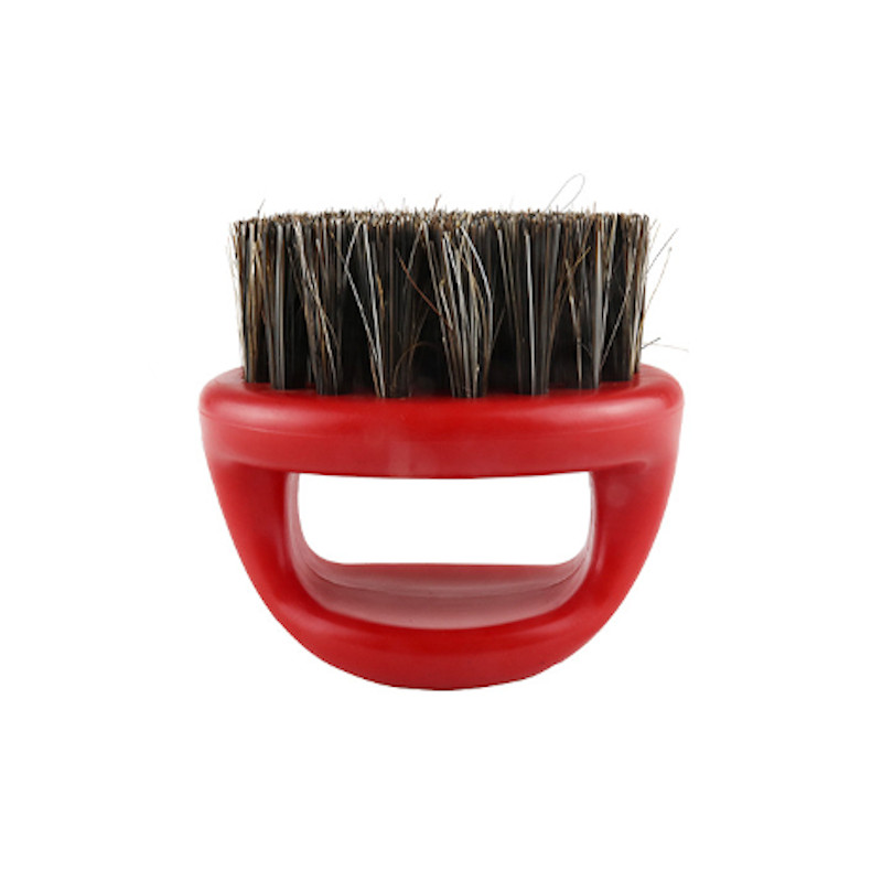 [H-59RJ] CEPILLO ANILLO ROJO CERDAS NEGRAS - CUTTHOR