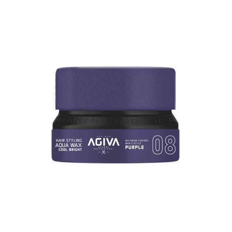 [37671] CERA AQUA WAX COOL BRIGHT PURPLE 08 155ML  - AGIVA