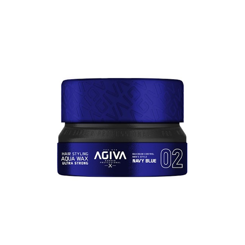 [36938] CERA AQUA WAX ULTRA STRONG NAVY BLUE 02 155ML - AGIVA