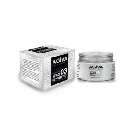 [26970] CERA CON COLOR BLANCO 03 120G - AGIVA