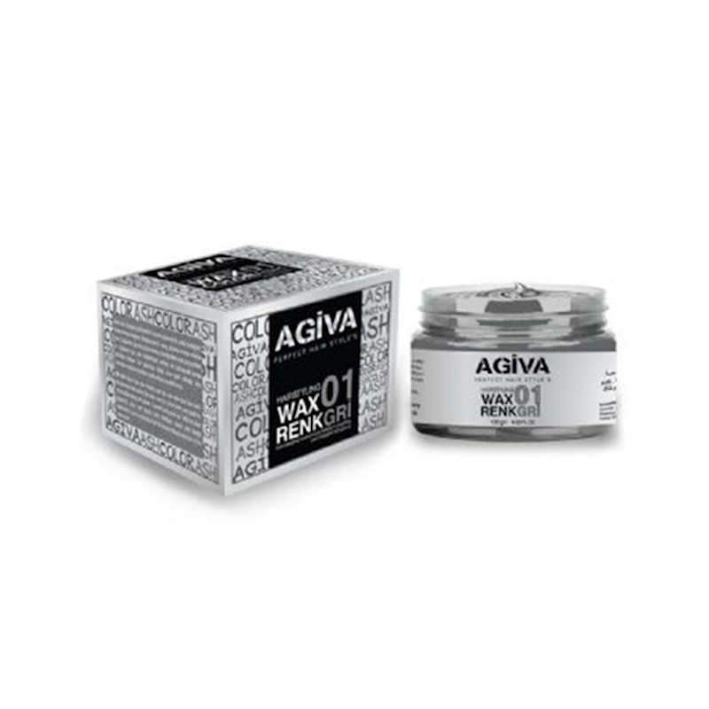 [26971] CERA COLOR WAX GRIS 01 120G - AGIVA