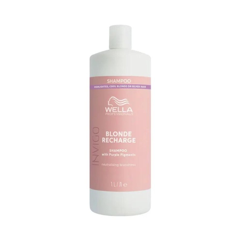 CHAMPU INVIGO BLONDE RECHARGE 1000ML - WELLA