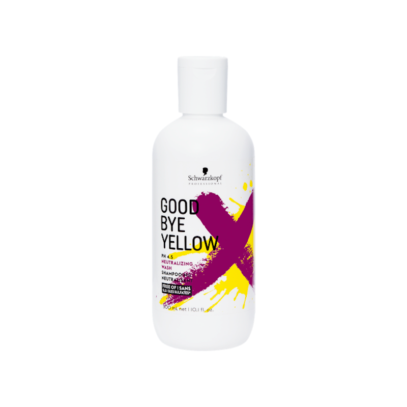 [22319] CHAMPU NEUTRALIZANTE GOODBYE YELLOW 300ML - SCHWARZKOPF