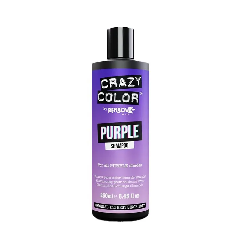 [18497] CHAMPU PURPURA 250ML - CRAZY COLOR