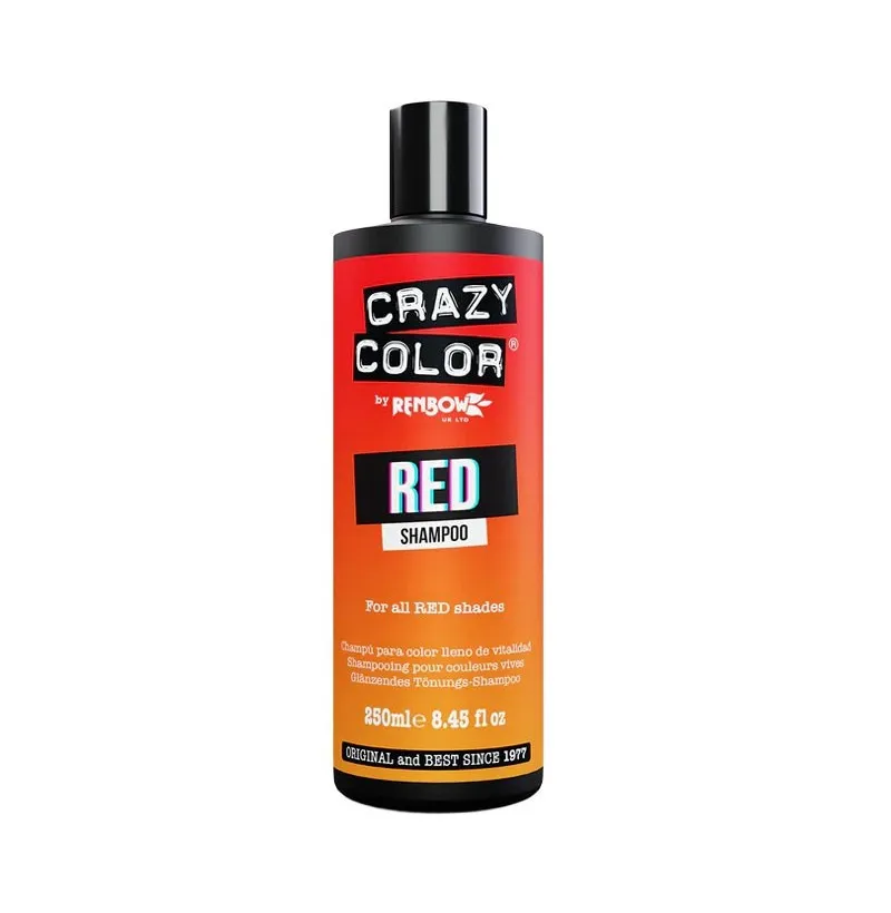 [18494] CHAMPU ROJO 250ML - CRAZY COLOR