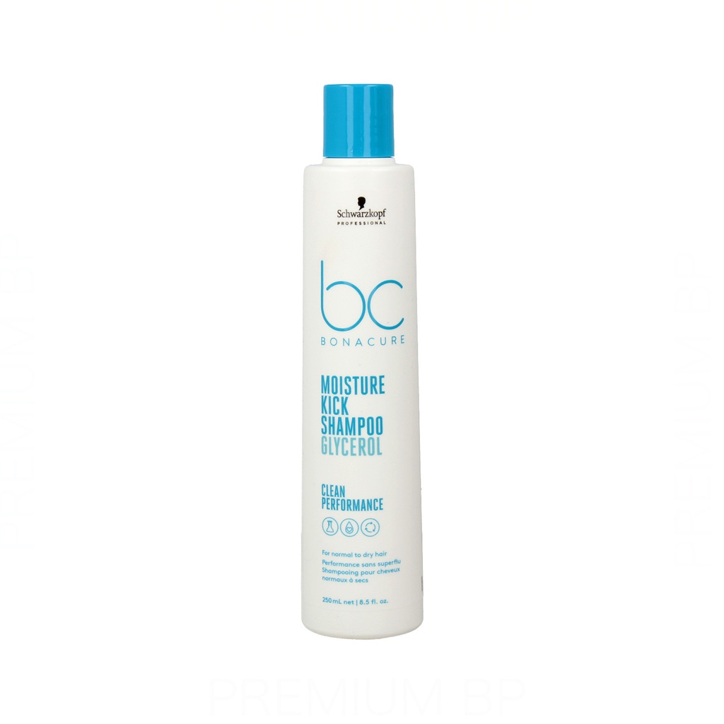 CHAMPÚ BC CLEAN PERFORMANCE MOISTURE KICK 250ML - SCHWARZKOPF