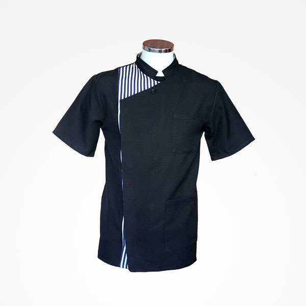 [BFJOR43800] CHAQUETA NEGRA CON RAYAS TALLA 40 BARBER PROPER STRIPER - JORPAL