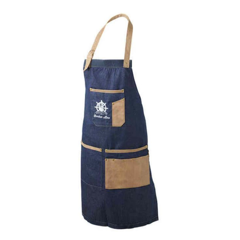 [06182] DELANTAL - BARBER LINE