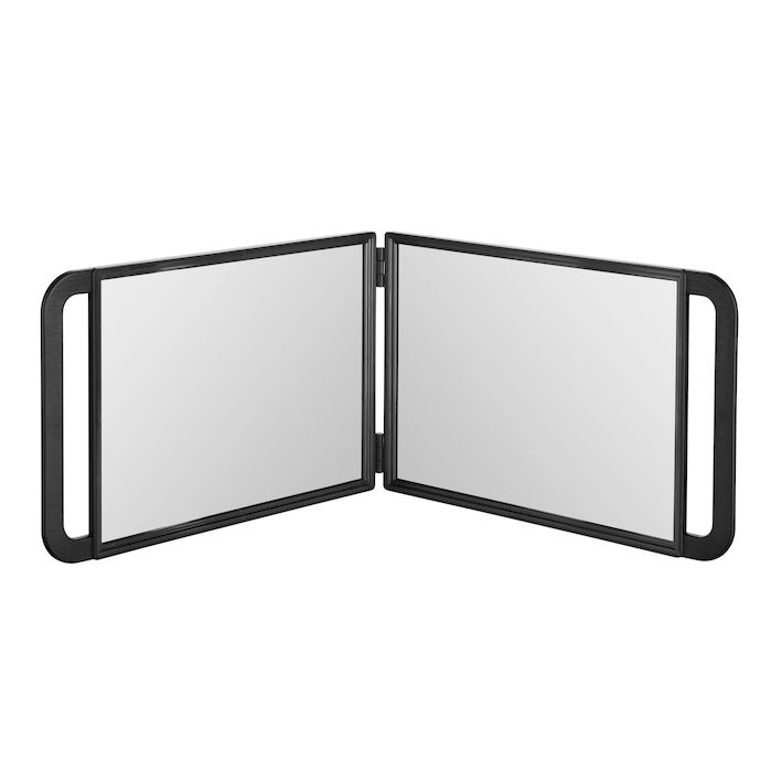 [04379] ESPEJO APERTURA DOBLE NEGRO - EUROSTIL