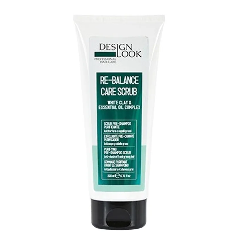 [30915] EXFOLIANTE PRE-CHAMPÚ RE-BALANCE CARE 200ML - DESIGN LOOK