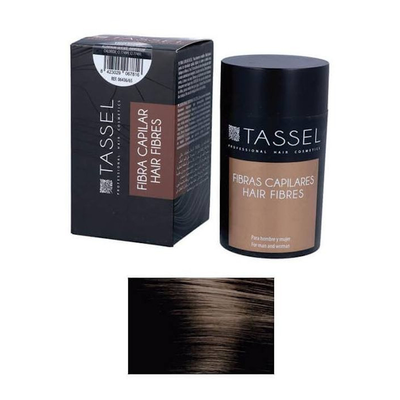 [06436/67] FIBRA CAPILAR CASTAÑO OSCURO 22G - TASSEL