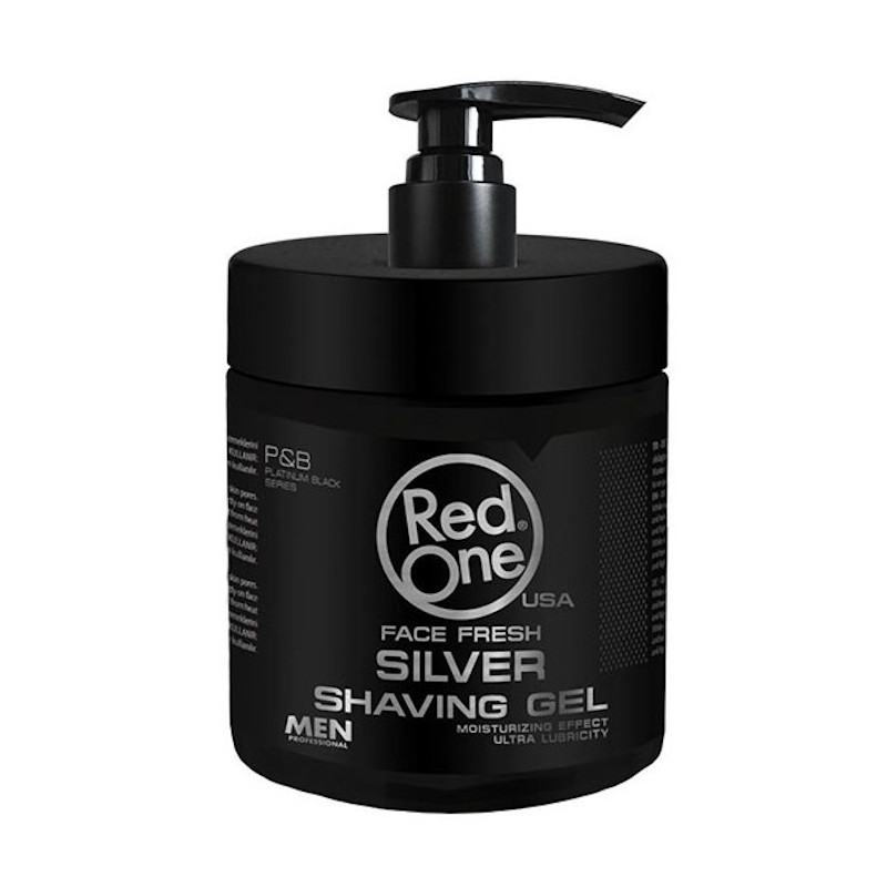 GEL AFEITADO FACE FRESH SILVER 1L - RED ONE