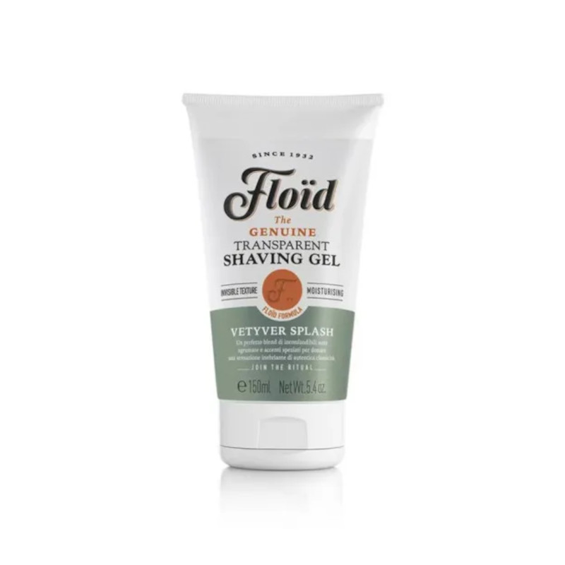 [36896] GEL AFEITADO TRANS. VETYVER SPLASH 150ML - FLOID