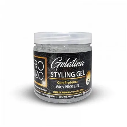 [31351] GEL FIJADOR CON PROTEINA 450ML - AFRO & RIZO