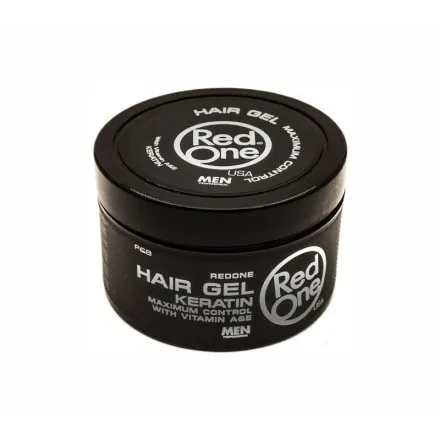 [41890] GEL FIJADOR VITAMIN KERATIN 400ML - RED ONE