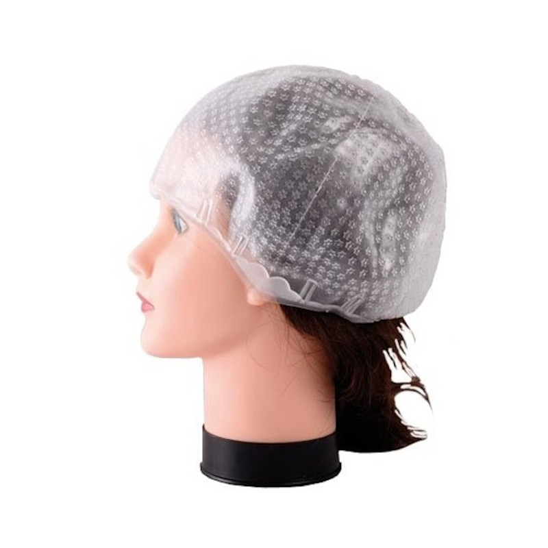 [13408] GORRO MECHAS TRANSPARENTE FLORAL - BIFULL