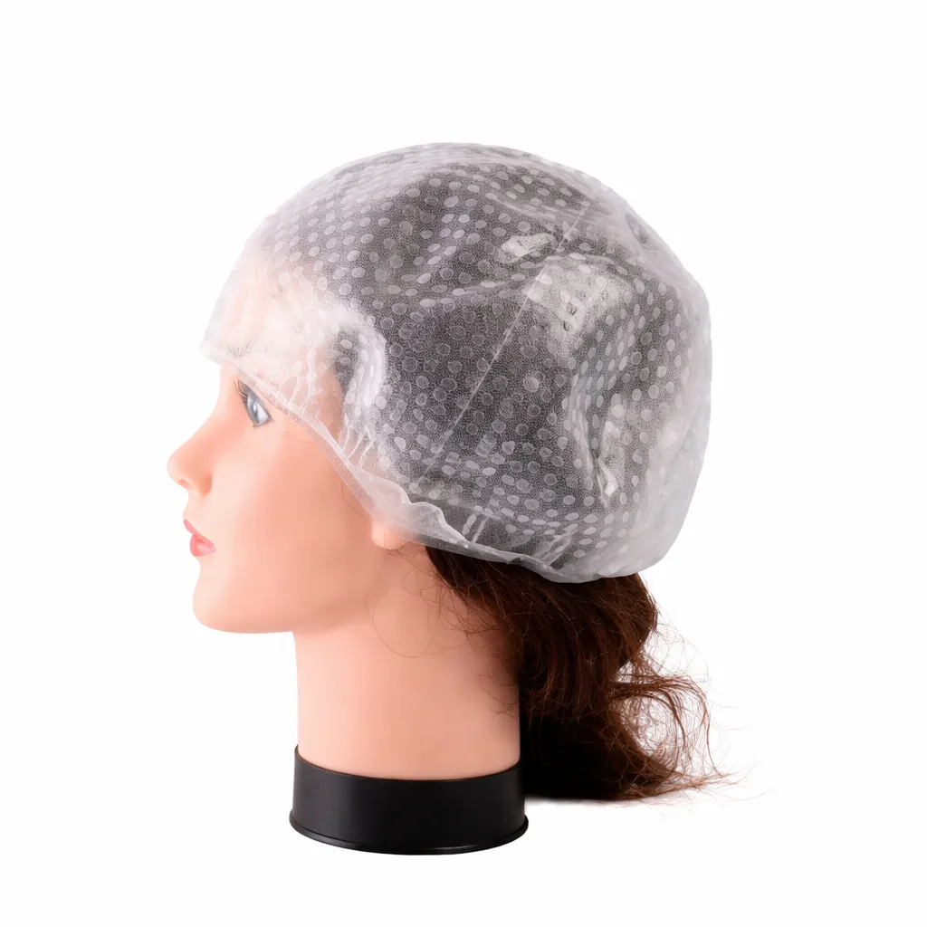 [GF10787] BIFULL GORRO MECHAS SILICONA TRANSPARENTE ESTRELLITAS - BIFULL