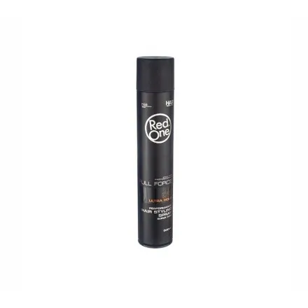 [41914] LACA FIJACIÓN FUERTE FULL FORCE ULTRA HOLD 400ML - RED ONE