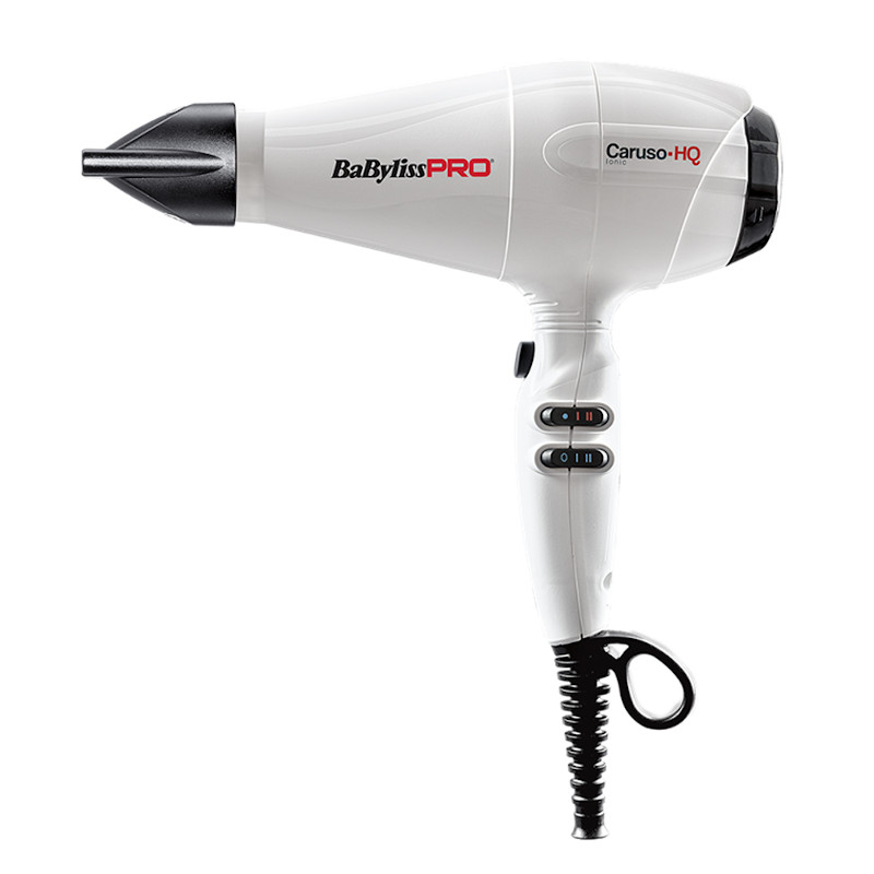 SECADOR IONICO WHITE CARUSO HQ - BABYLISS PRO